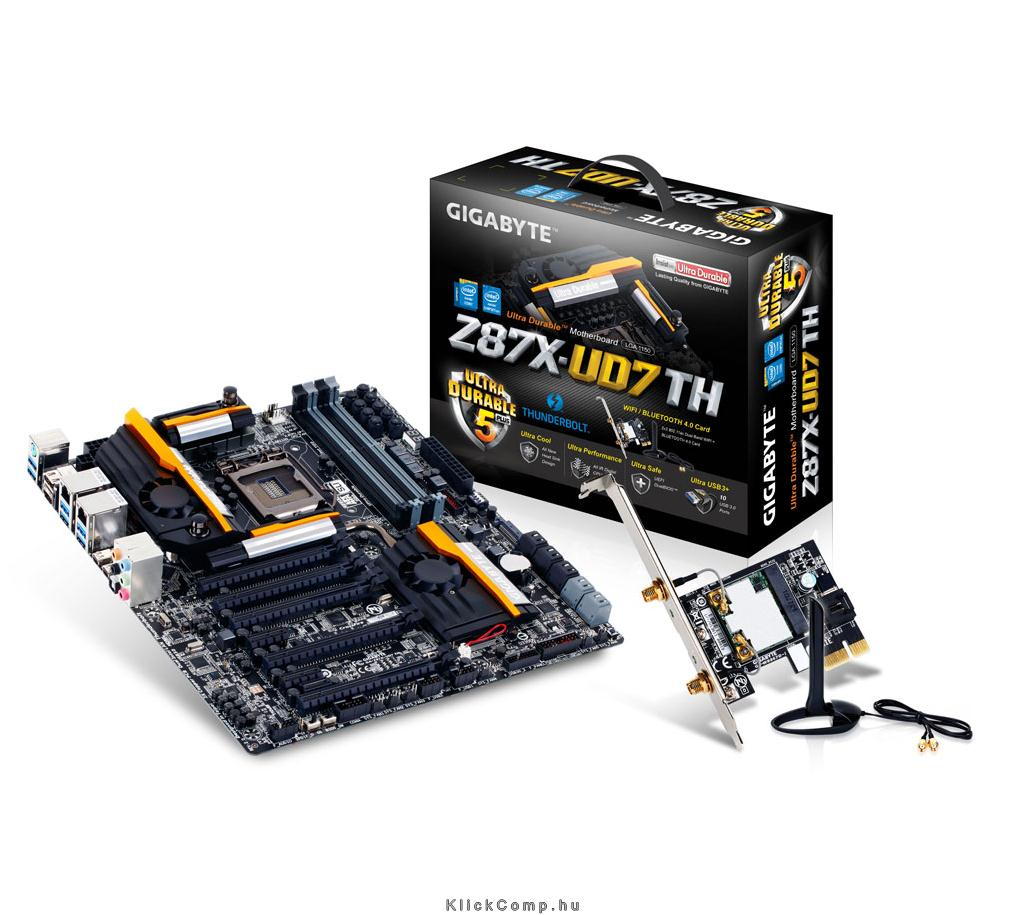 Z87X-UD7 TH Intel Z87 LGA1150 E-ATX alaplap fotó, illusztráció : Z87X-UD7-TH