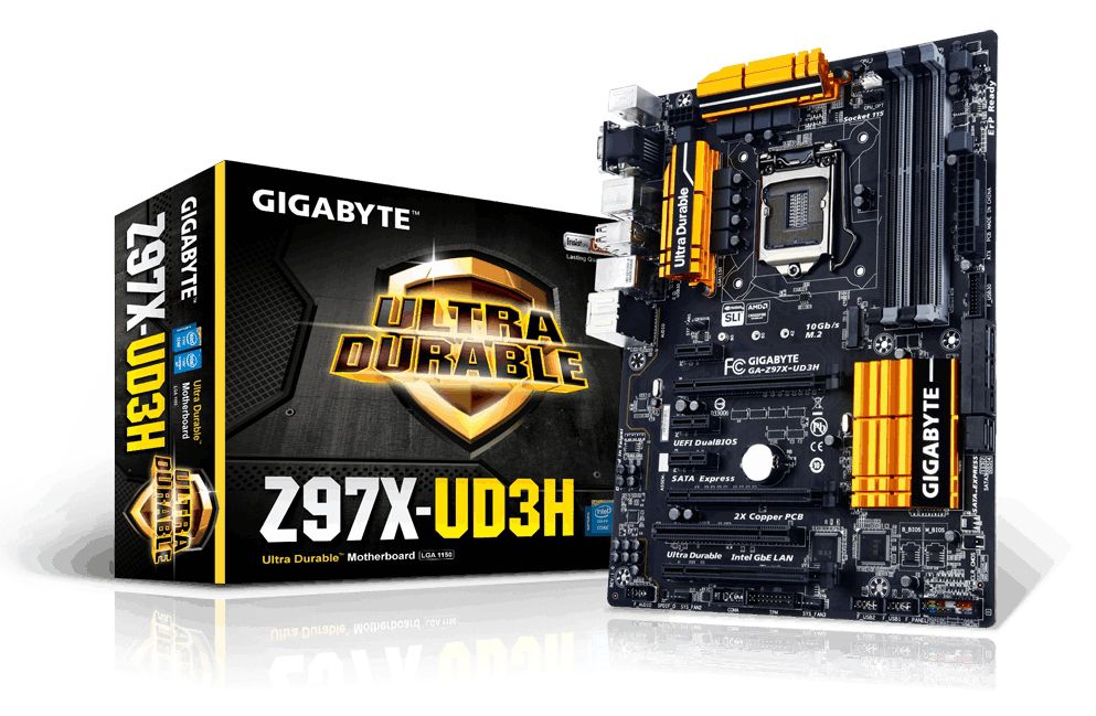 Alaplap LGA1150 mATX Intel Z97 Gigabyte Z97MX-Gaming 5 fotó, illusztráció : Z97MX-GAMING-5