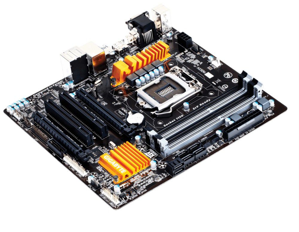 Alaplap LGA1150 ATX Intel Z97 Gigabyte fotó, illusztráció : Z97M-D3H