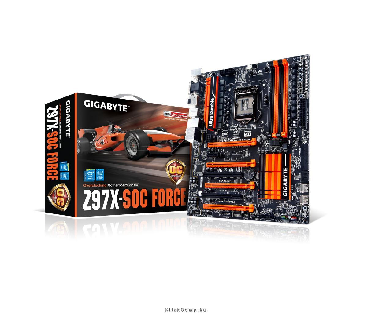 Z97X-SOC FORCE Intel Z97 LGA1150 ATX alaplap fotó, illusztráció : Z97X-SOC-FORCE