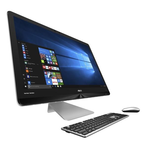 Asus AIO számítógép 27  FHD i7-7700T 8GB 1TB 128GB SSD GT940MX-2GB Szürke Win10 fotó, illusztráció : ZN270IEGK-RA077T