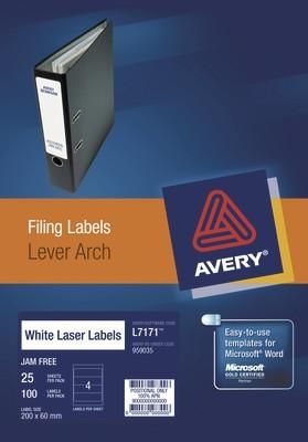 CÍMKE Avery 200*60 25 lap - Már nem forgalmazott termék fotó, illusztráció : x3