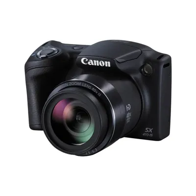 Canon PowerShot SX410 IS fekete digitális fényképezőgép 0107C002AA fotó