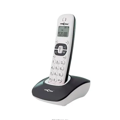 1130 DECT fekete-fehér vezeték nélküli telefon 01-01-1131 fotó