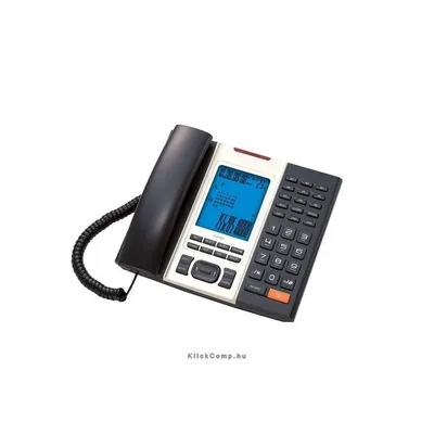 6035CIDi fekete vezetékes telefon