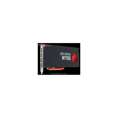 VGA AMD FirePro W7100 8GB GDDR5 4-DP PCIe 3.0 videokártya 100-505975 fotó