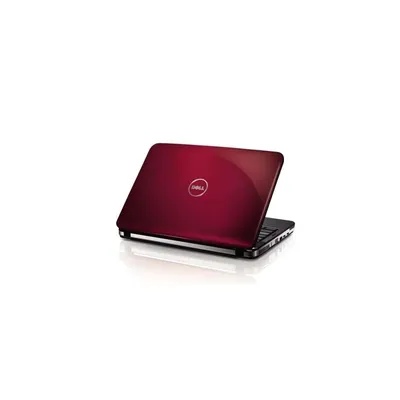 DELL notebook Vostro 1015 15.6&#34; WXGA, Core 2 Duo T6670 2.2GHz, 4GB, 320GB, DVD-RW, Intel GMA4500MHD, Linux, 6cell, Piros 1015N126994 fotó