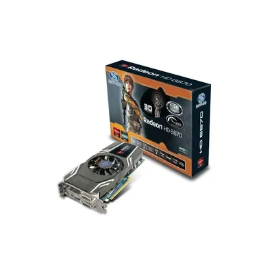 PCI-E AMD HD6870 1024MB DDR5, 256bit, 900 4200MHz, 2xDVI, DP, HDMI, Dual Slot Ventilátor 2 év 111790920G fotó