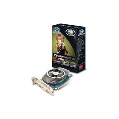 PCI-E AMD HD6750 1024MB DDR5, 128bit, 700 4600MHz, DVI, DP, HDMI, Dual Slot Ventilátor 2 év 111860120G fotó