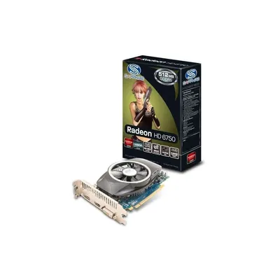 PCI-E AMD HD6750 512MB DDR5, 128bit, 700 4600MHz, DVI,