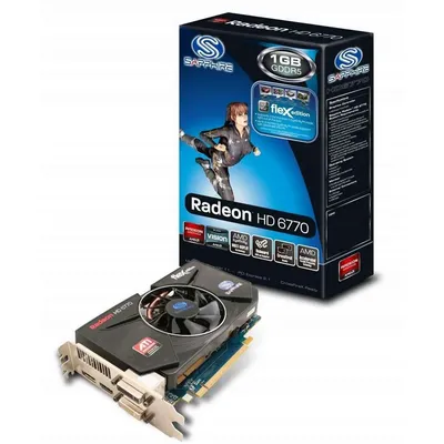 PCI-E AMD HD6770 Flex 1024MB DDR5, 128bit, 850 4800MHz, 2xDVI, DP, HDMI, Dual Slot Ventilátor 2 év 111890220G fotó