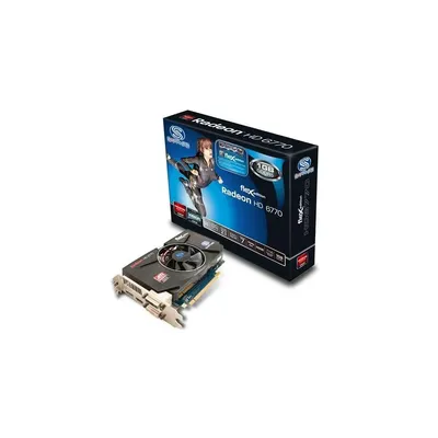 HD 6770 1G FLEX GDDR5 PCI-E DL DVI I SL DVI D HDMI DP Lite  AMD GDDR5 1GB 128bit PCIe videokártya 11189-02-20G fotó