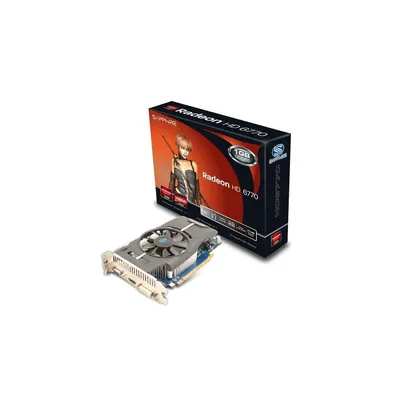 PCI-E AMD HD6770 1024MB DDR5, 128bit, 775 xxxxMHz, DVI, DP, HDMI, Dual Slot Ventilátor 2 év 11189-10-20G fotó