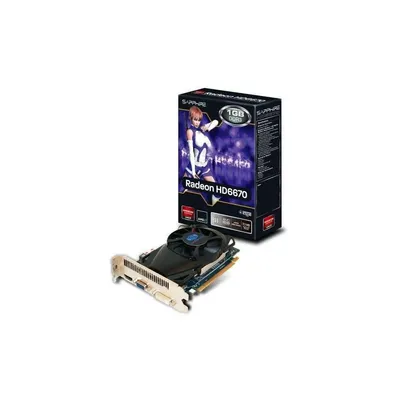 PCI-E AMD HD6670 1024MB DDR3, 128bit, 800 1600MHz, DVI,