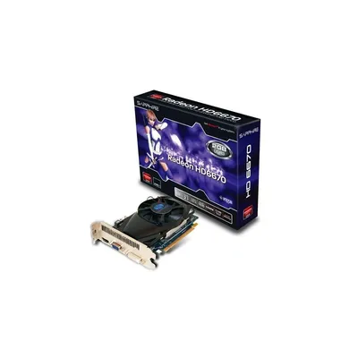PCI-E AMD HD6670 2048MB DDR3, 128bit, 800 1600MHz, DVI, Dsub, HDMI, Dual Slot Ventilátor 2 év 111921120G fotó