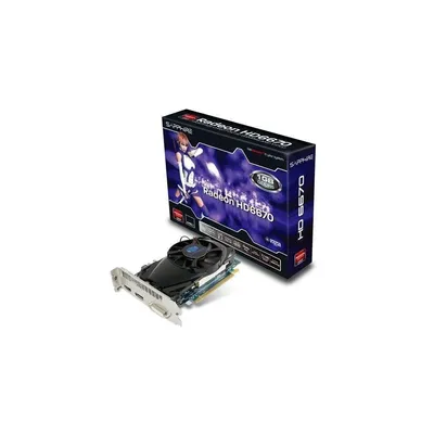 HD6670 1G GDDR5 PCI-E HDMI   DVI-I   DP AMD GDDR5 1GB 128bit PCIe videokártya 2 év 11192-12-20G fotó