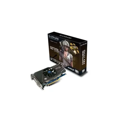 HD7770 GHZ EDITION OC 1G GDDR5 PCI-E HDMI   DVI-I   DUAL MINI DP LITE AMD GDDR5 1G 128bit PCIe videokártya 2 év 11201-02-20G fotó