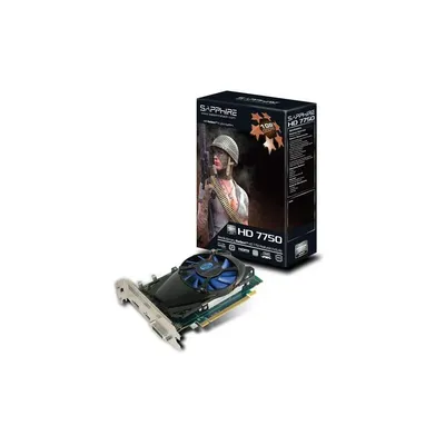 HD7750 1G GDDR5 PCI-E HDMI   DVI-I   DP LITE AMD GDDR5 1G 128bit PCIe videokártya 11202-00-20G fotó