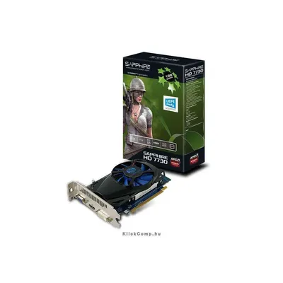 HD7730 1G DDR3 PCI-E HDMI   DVI-D   VGA UEFI LITE AMD DDR3 1G 128bit PCIe videokártya 11211-03-20G fotó