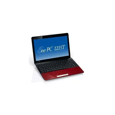 ASUS EEE-PC 1215T 12,1&#34; AMD Athlon II Neo K125 1,7GHz 2GB 250GB Windows 7 HP piros netbook 2 év ASUS netbook mini notebook 1215T-RED009M fotó