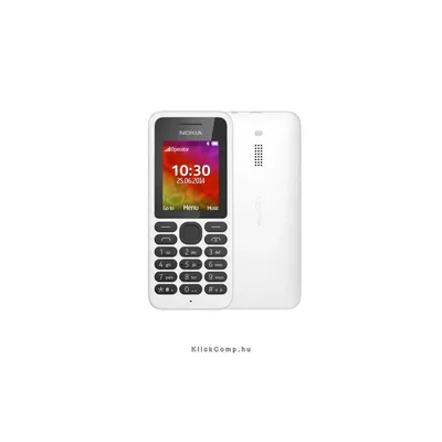 Dual SIM mobiltelefon Nokia 130 fehér 130DSWH fotó