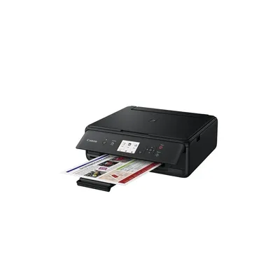Multifunkciós nyomtató Tintasugaras A4 MFP NY/M/S színes USB WIFI fekete CANON PIXMA TS5050 1367C006AA fotó