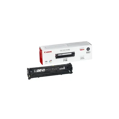 Toner Canon CRG-716Bk fekete 1980B002 fotó