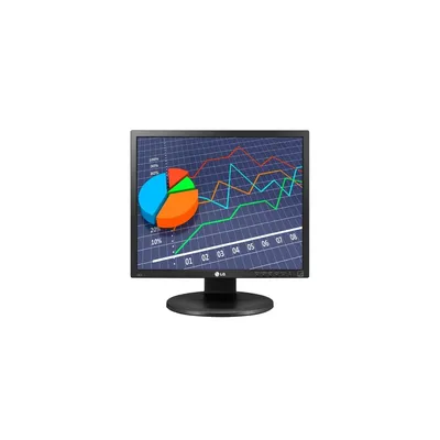 Monitor 19" IPS LED; 5:4; 1280x1024; 5ms; 5M:1; 250cd; Pivot; Mag. áll; Dönthető; Forg.; D-sub; DVI 19MB35P-B fotó