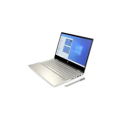 HP Pavilion laptop 14&#34; FHD i5-1035G1 8GB 256GB UHD W10 arany HP Pavilion 14-dw0003nh 1G8Q3EA fotó