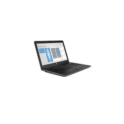 HP ZBook laptop 15 G4 15.6&#34; FHD UWVA i7-7700HQ 16GB 256GB SSD NVIDIA Quadro M1200-4GB Win10Prof 1RQ74EA fotó