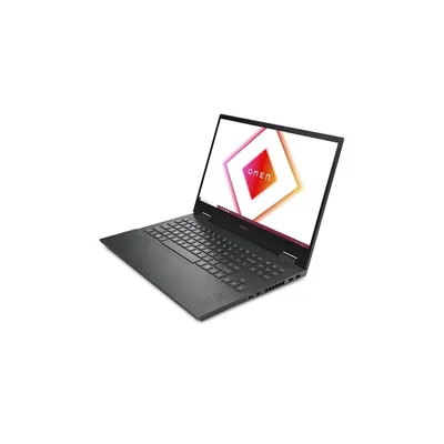 HP Omen laptop 15,6&#34; FHD i7-10750H 16GB 512GB RTX2070 DOS fekete HP Omen 15-ek0007nh 1X2F0EA fotó