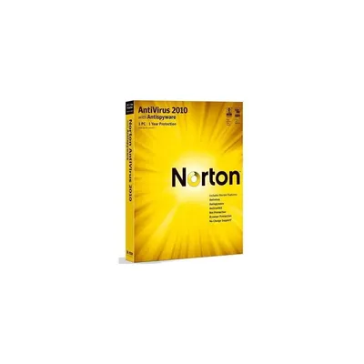 NORTON ANTIVIRUS 2010 IN 1 USER 3 PC UPG 20044276 fotó