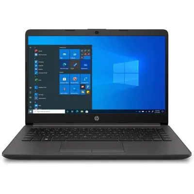 HP 240 laptop 14&#34; FHD i5-1035G1 8GB 256GB UHD W10 fekete HP 240 G8 203B6EA fotó