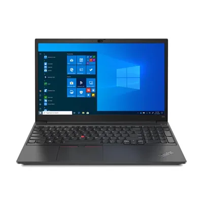 Lenovo ThinkPad laptop 15,6&#34; FHD R5-4500U 8GB 256GB Radeon W10Pro fekete Lenovo Thinkpad E15 G2 20T8004GHV fotó