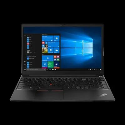 Lenovo ThinkPad laptop 15,6&#34; FHD R5-4500U 8GB 512GB Radeon W10Pro fekete Lenovo ThinkPad E15 G2 20T8004LHV fotó