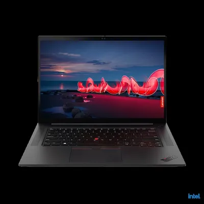 Lenovo ThinkPad laptop 16&#34; UHD+ i7-11850H 32GB 1TB RTX3070 W10Pro fekete Lenovo ThinkPad X1 Extreme G4 20Y50020HV fotó