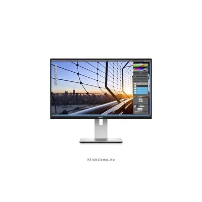 Monitor 24" FHD 1920x1080 HDMI Wireless Connect DELL U2417HWi 210-AIHO fotó
