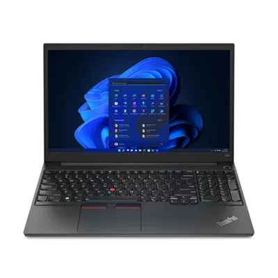Lenovo ThinkPad laptop 15,6&#34; FHD R5-5625U 8GB 256GB Radeon W11Pro fekete Lenovo ThinkPad E15 G4 21ED003LHV fotó