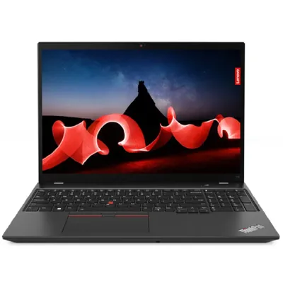 Lenovo ThinkPad laptop 16&#34; WUXGA i7-1355U 16GB 512GB IrisXe W11Pro fekete Lenovo ThinkPad T16 G2 21HH003BHV fotó