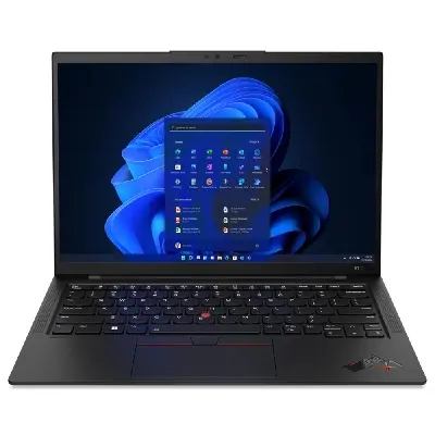 Lenovo ThinkPad laptop 14&#34; WUXGA i5-1335U 16GB 512GB IrisXe W11Pro fekete Lenovo ThinkPad X1 Carbon G11 21HM004KHV fotó