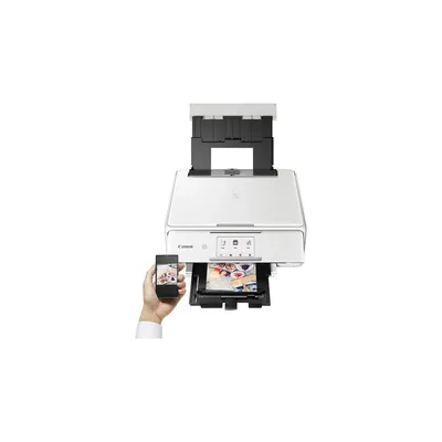 Multifunkciós nyomtató tintasugaras A4 Canon Pixma TS8151 wireless fehér 2230C026 fotó