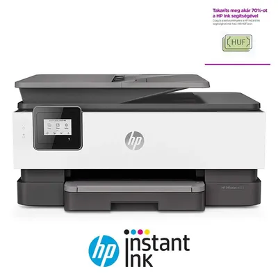 MFP tintasugaras A4 színes HP OfficeJet 8012E All-in-One multifunkciós Instant Ink ready nyomtató 228F8B fotó