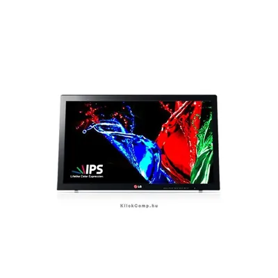 Monitor 23" IPS TouchScreen MultiTouch; LED; 16:9; FullHD 1920x1080; 5ms; 10M:1; 250cd; HDMI;DVI;Dsub 23ET63V-W fotó