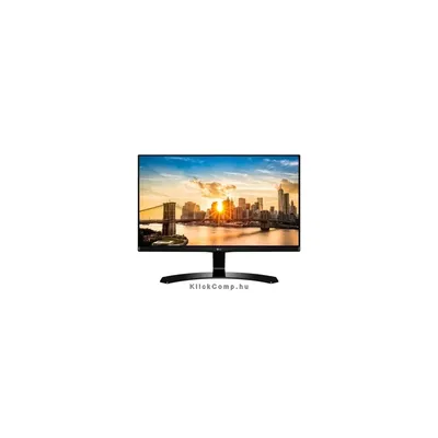 Monitor 23" IPS FullHD 1920x1080 5ms HDMI DVI Dsub LG 23MP68VQ-P fotó