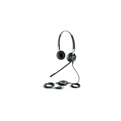 BIZ 2400 duo USB MS, HiFi-Stereo Headset, flexibilis zajkiolású mikrofon, 2499-823-104 fotó