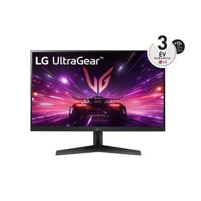 LG Gaming monitor 23,8" 1920x1080, 16:9, 300cd m2 1ms HDMI DisplayPort 24GS60F-B.AEU fotó