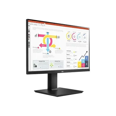 Monitor 24&#34; 2560x1440 IPS HDMI DP USB-C LG 24QP750P-B 24QP750P-B fotó