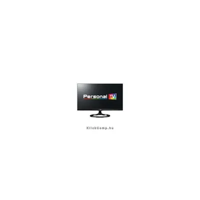 27" PersonalTV IPS LED; 16:9; FullHD 1920x1080; 14ms; 5M:1, 250cd; MHL; LAN; 2xHDMI; 3xUSB; Fekete 27MS73S-PZ fotó