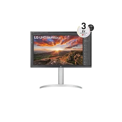 Monitor 27&#34; 3840x2160 IPS HDMI DP USB USB-C LG 27UP85NP-W.AEU fotó