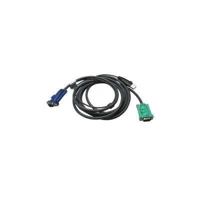 KVM switch Kábel USB VGA 3.0m 2L-5203U fotó